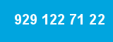 929 122 71 22